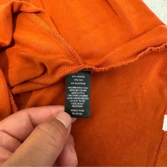 Betabrand Sweatshirt Travel Dress in Orange sz Xs - Picture 8 of 10